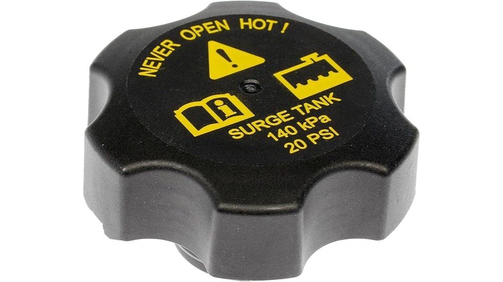 reliable coolant reservoir cap