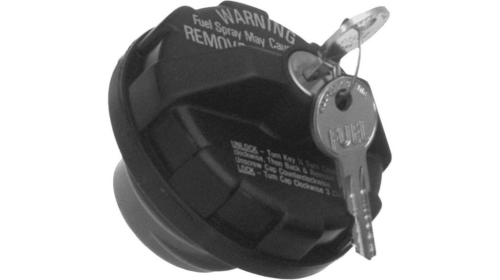reliable locking fuel cap