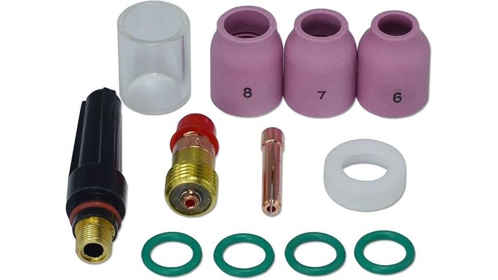 riverweld tig gas lens