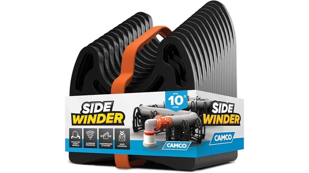 rv sewer hose support