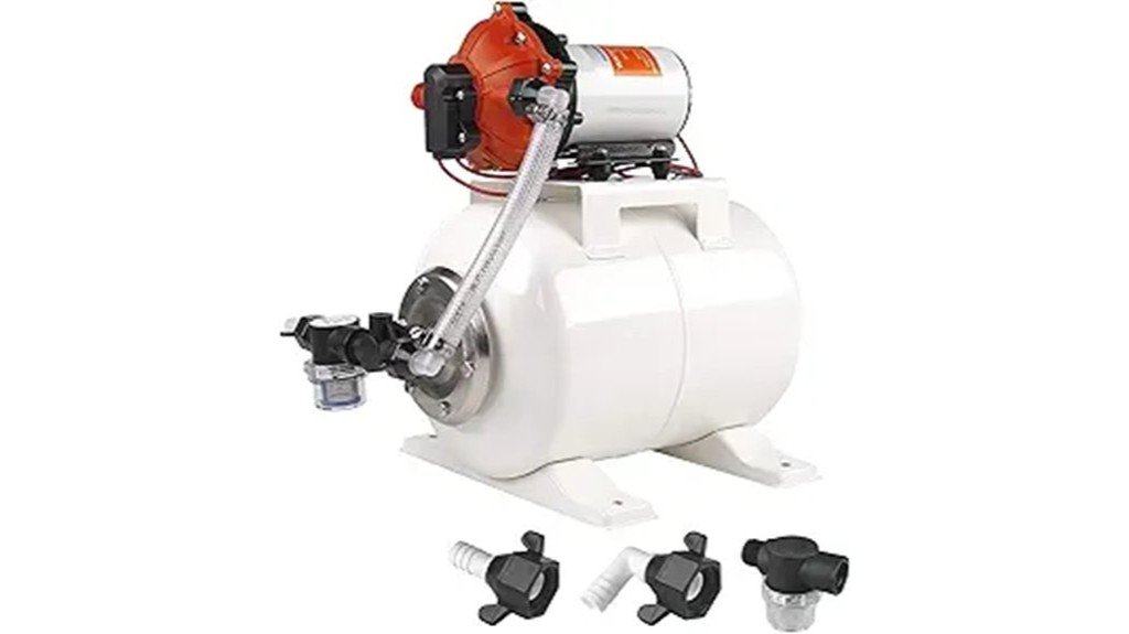 seaflo water pump performance