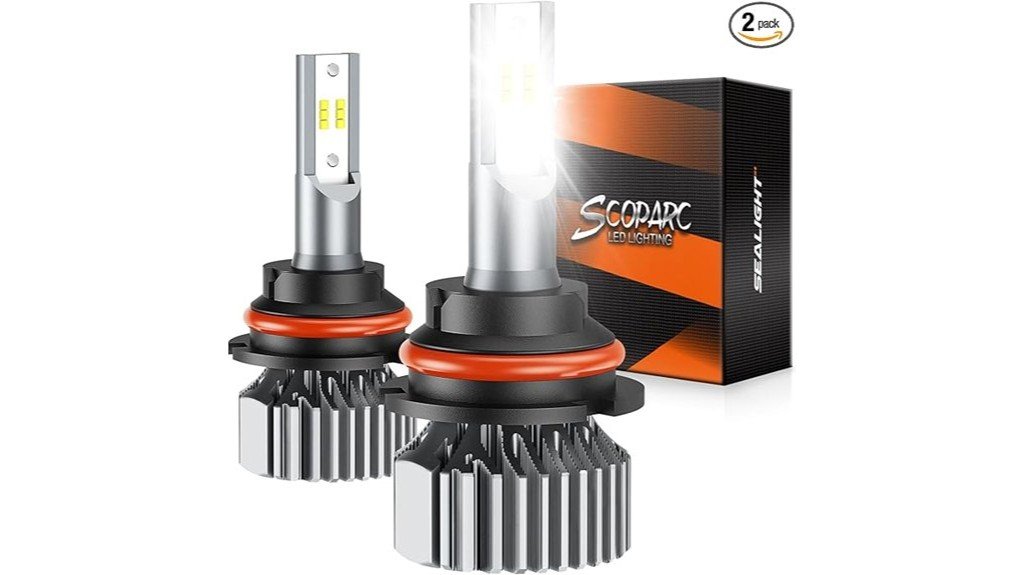 sealight 9004 bulbs brightness