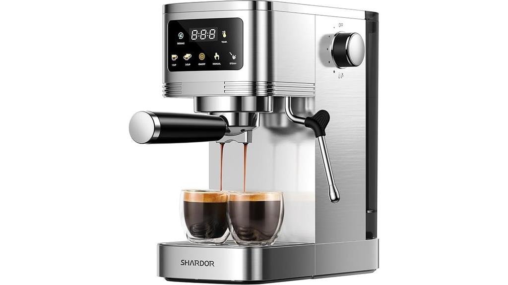 shardor espresso machine evaluation