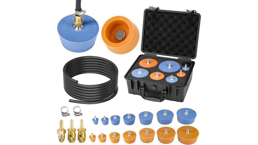 silicone plugs for purging