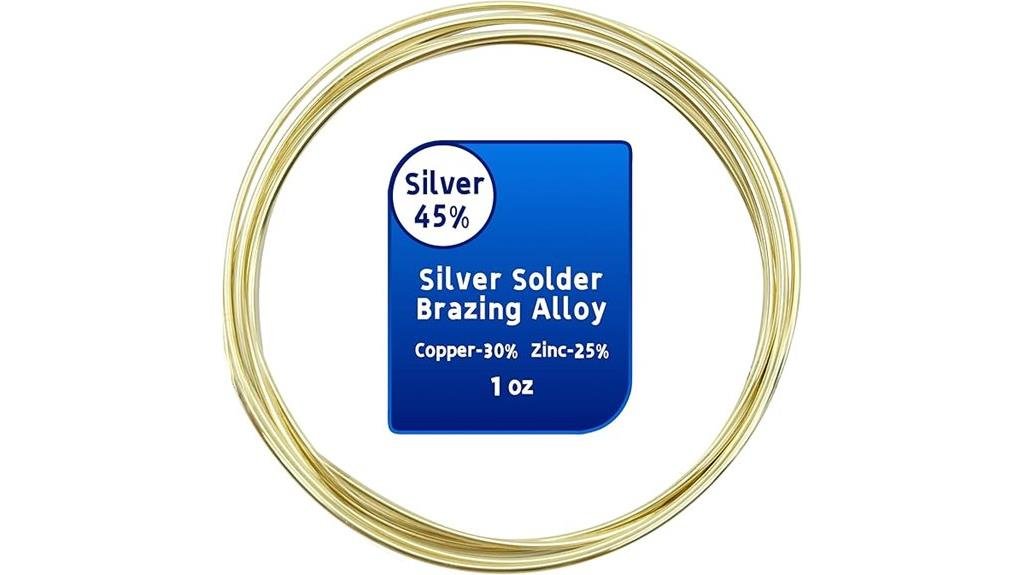 silver solder alloy assessment