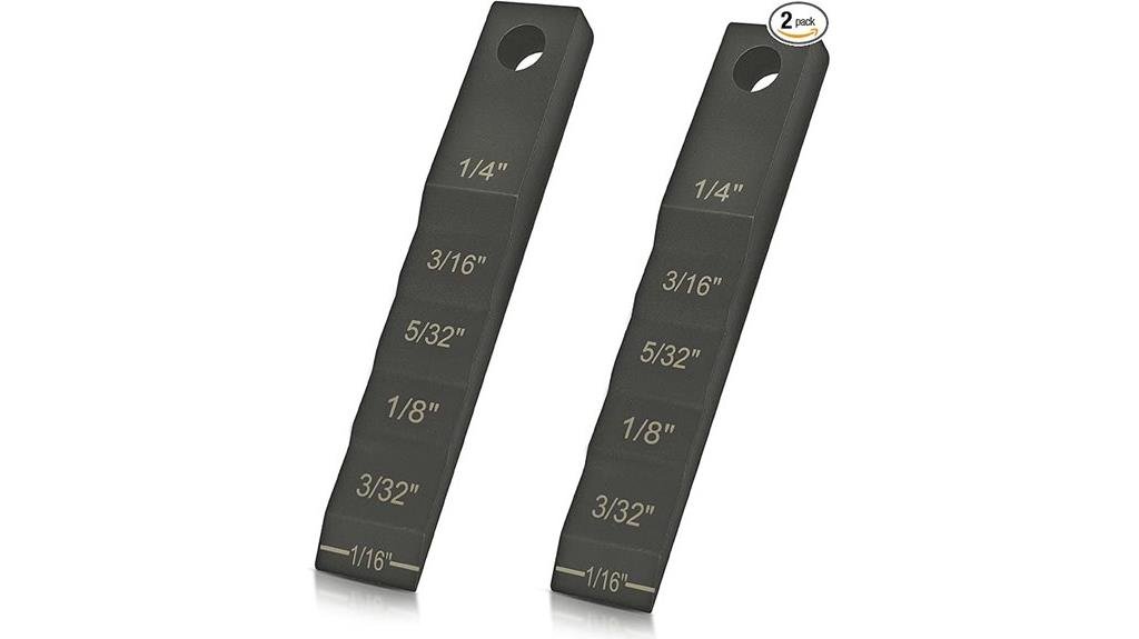 small pipe spacer wedge