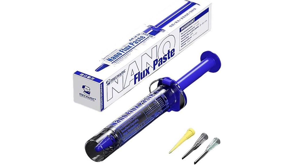 solder flux paste evaluation