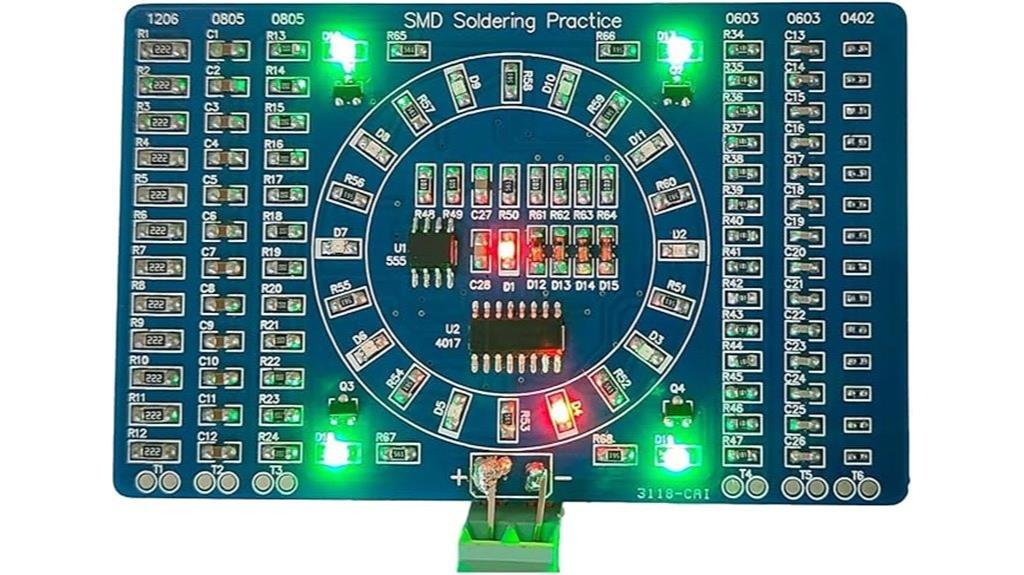 soldering practice diy kit