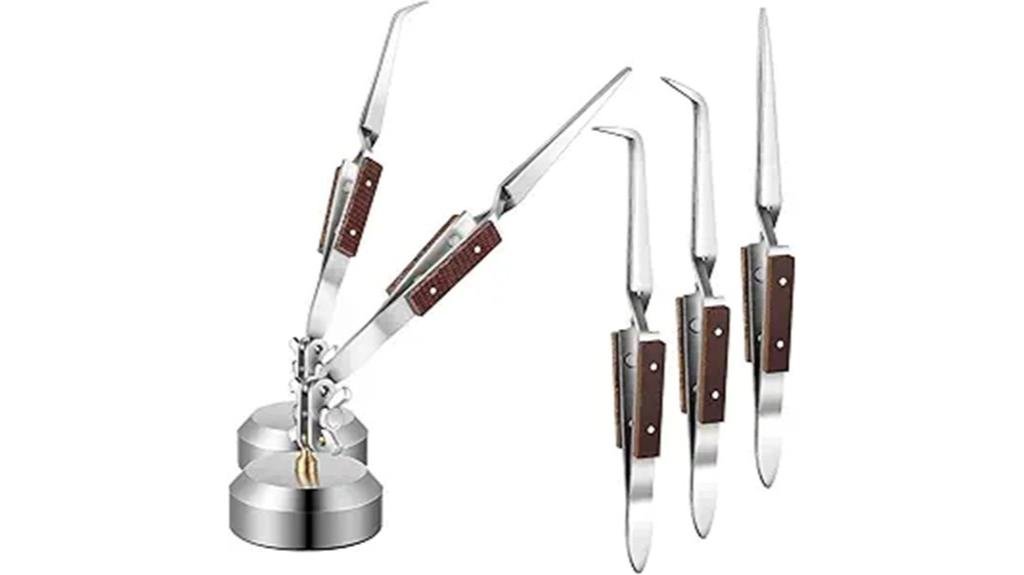 soldering tweezers set review
