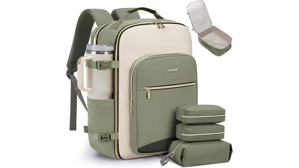 spacious and versatile travel backpack