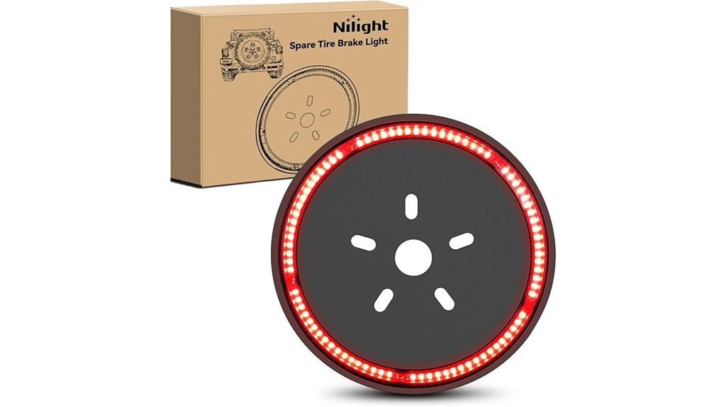 spare tire brake light