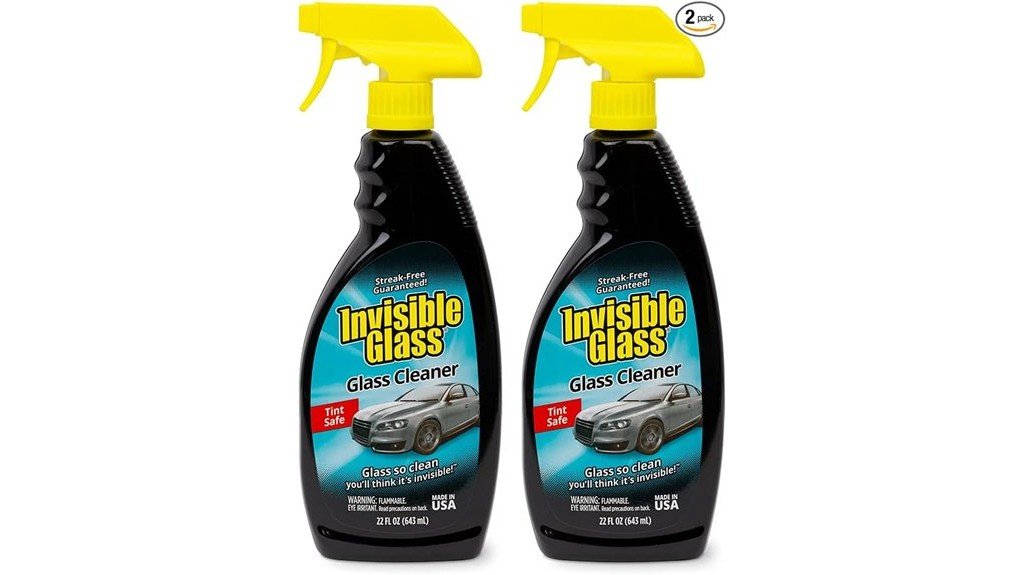 streak free glass cleaner