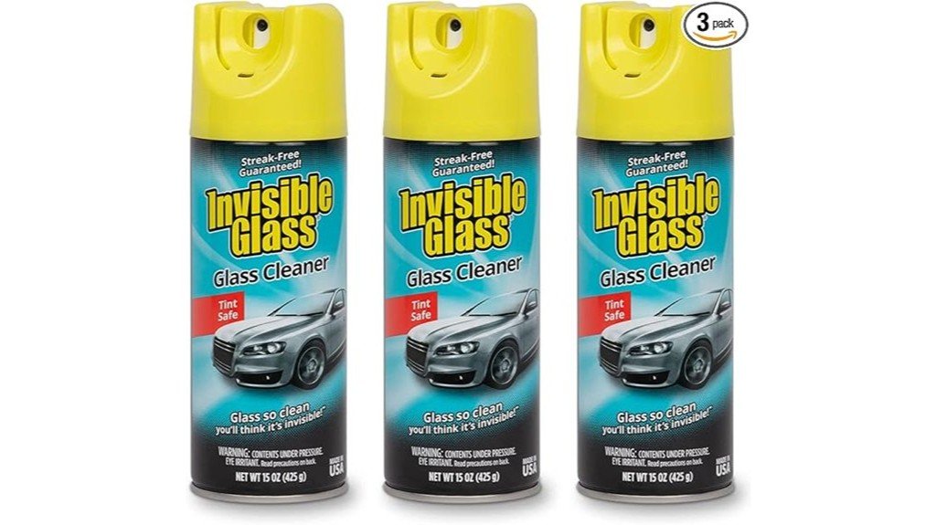 streak free glass cleaner