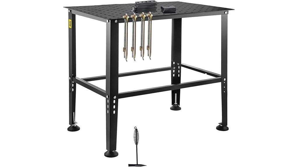 sturdy and reliable welding table