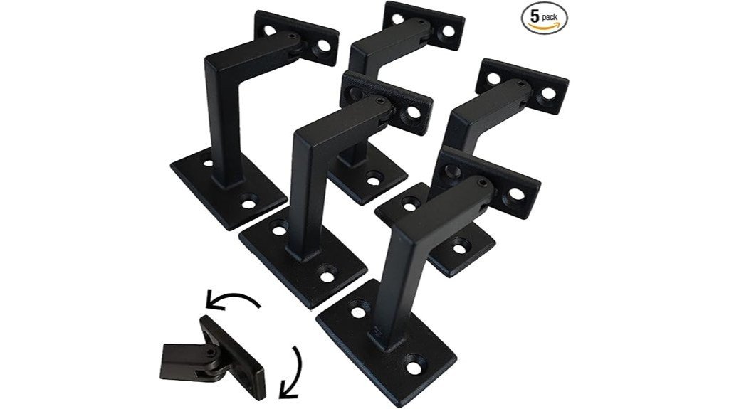 sturdy zinc alloy brackets