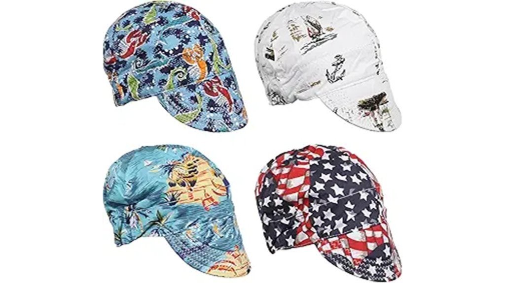 stylish and comfortable welding caps