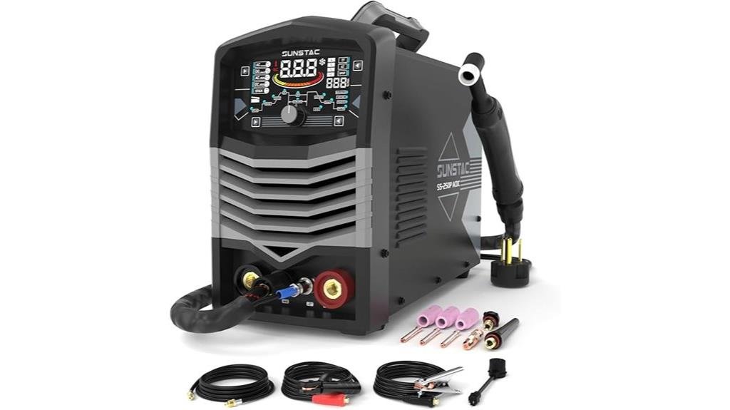 sunstac 250a welder performance review