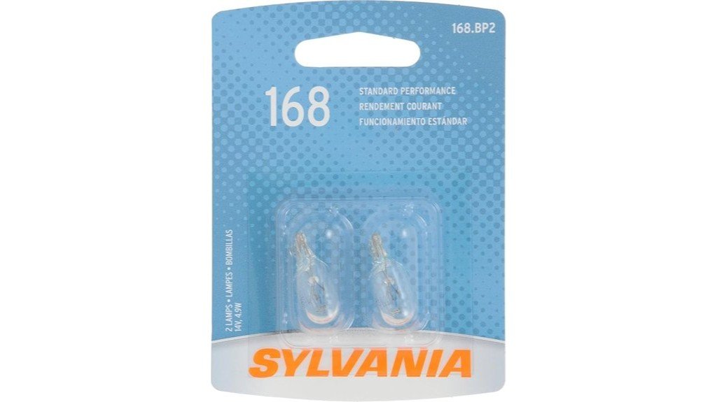 sylvania 168 bp2 bulb review