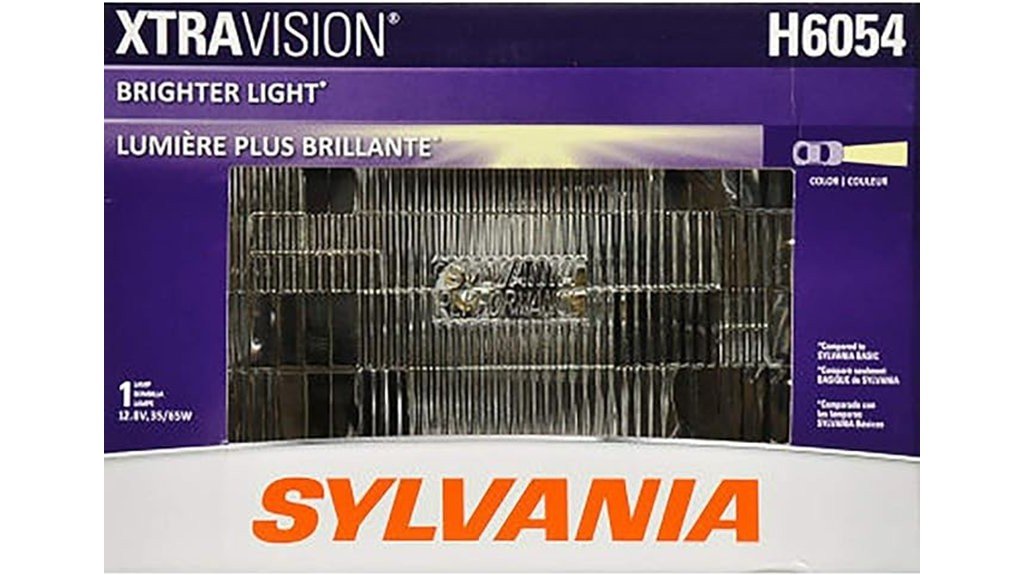 sylvania h6054 xtravision headlights