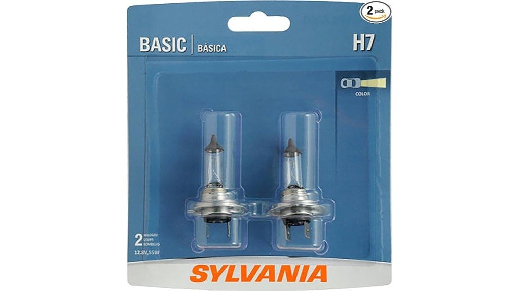 sylvania h7 halogen bulb review