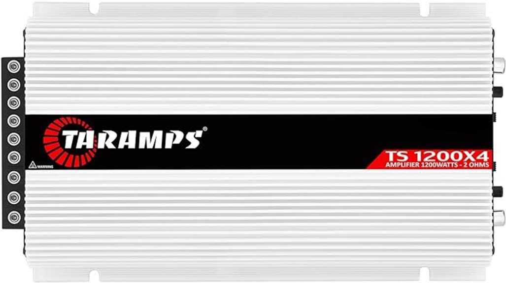 taramps ts 1200x4 amplifier review