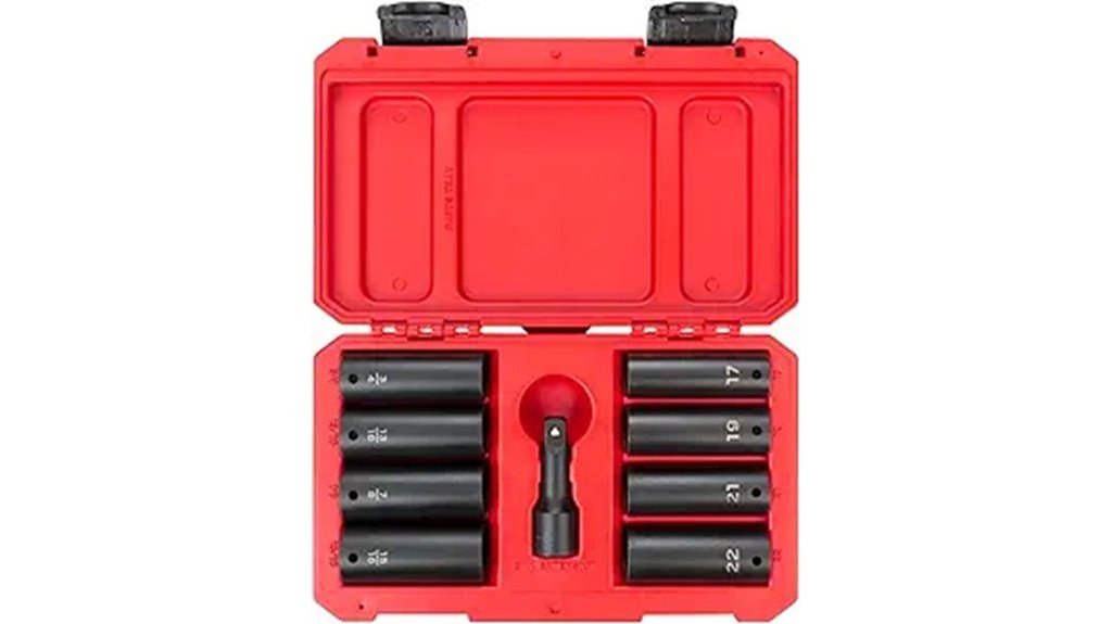 tekton lug nut socket set