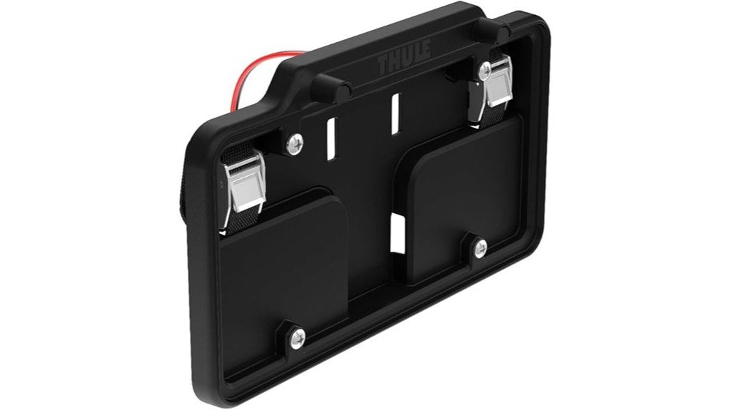 thule license plate holder