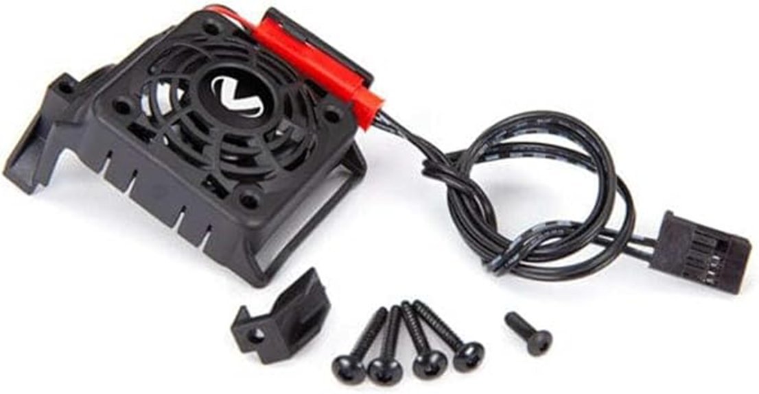 traxxas 3456 fan performance review