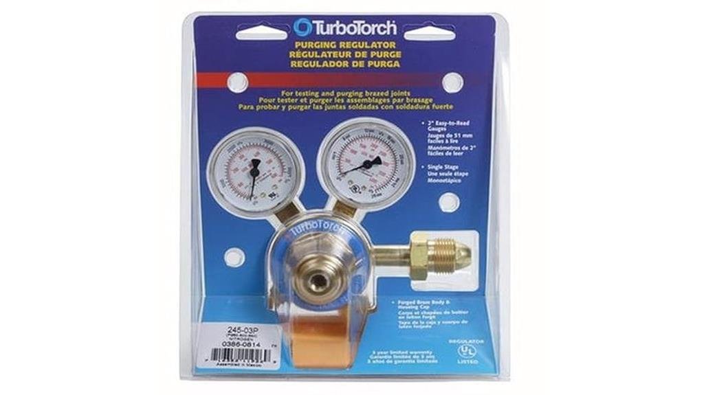 turbotorch regulator performance evaluation