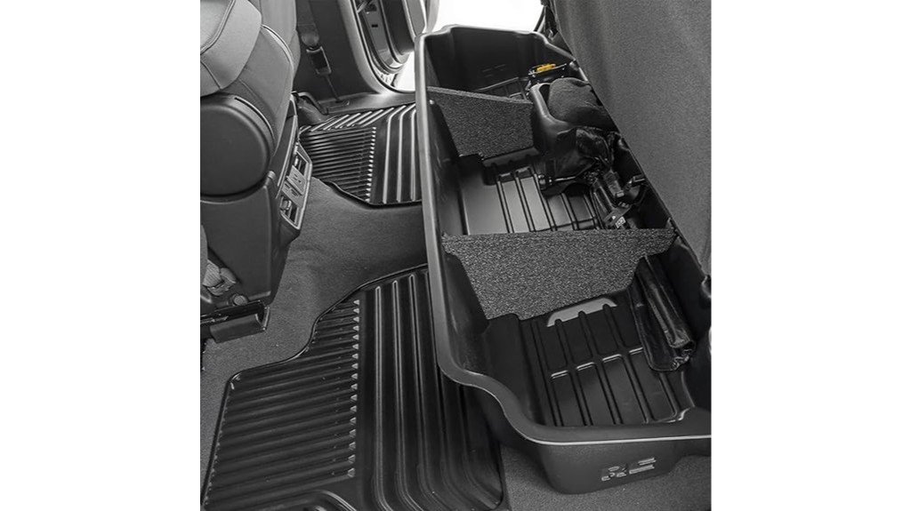 under seat storage solution