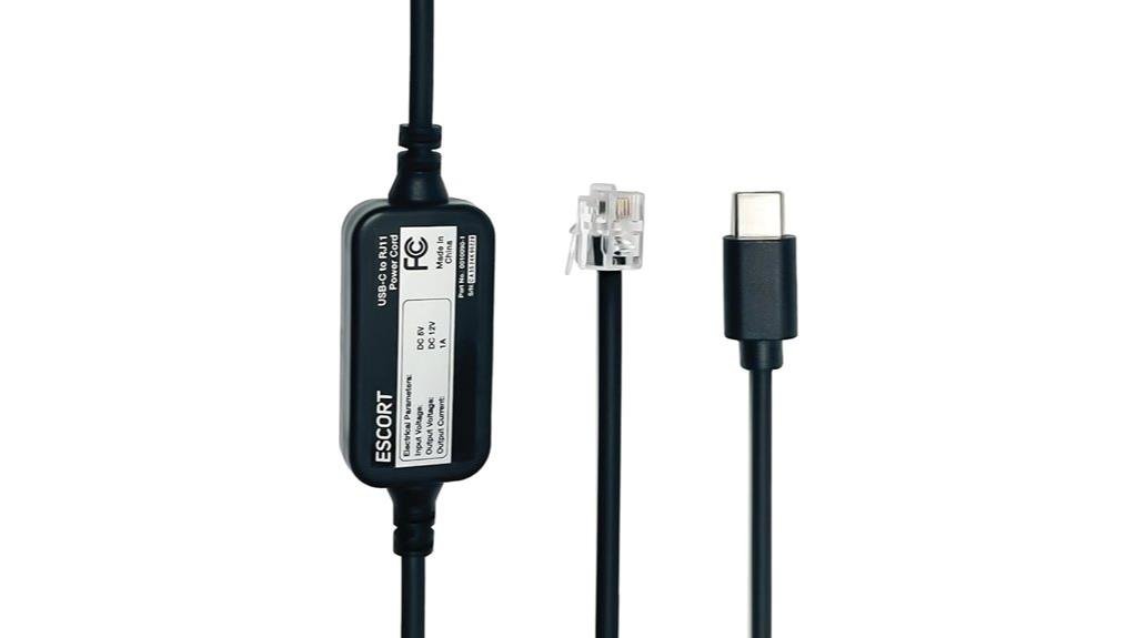 usb c to rj11 cord
