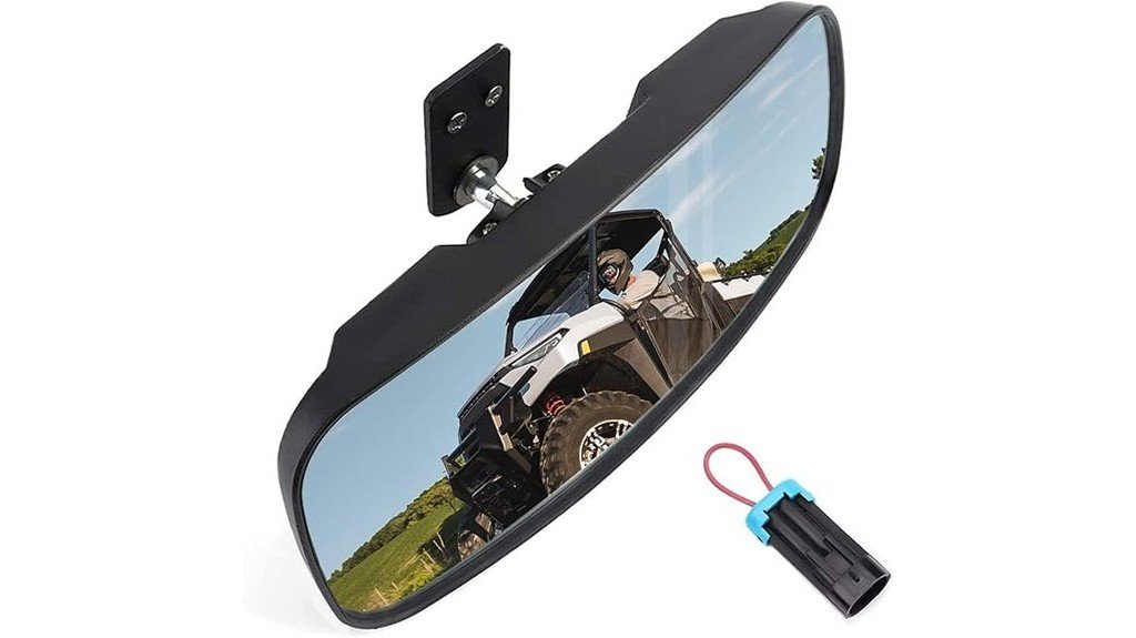 utv rear view mirror