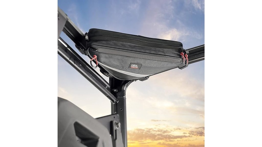 utv roll bar storage solution