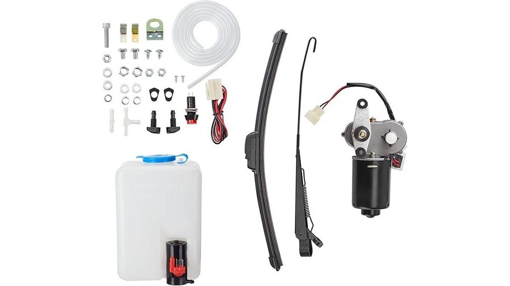utv windshield washer pump