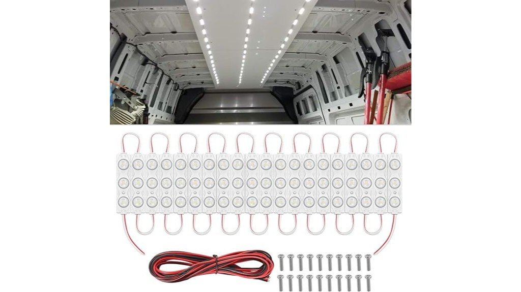 van interior lighting review