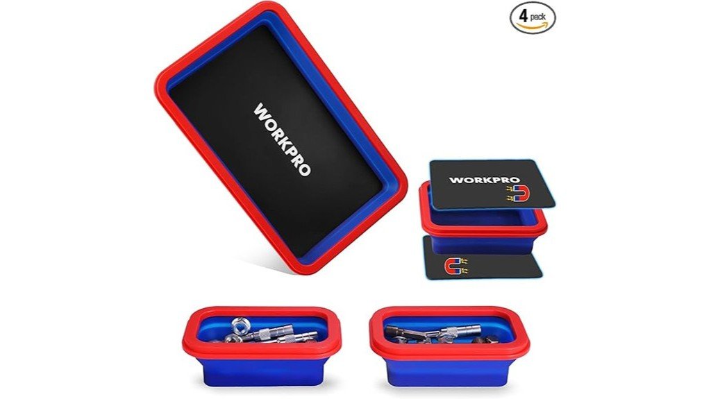 versatile magnetic parts trays