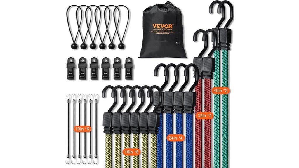 versatile outdoor bungee cords