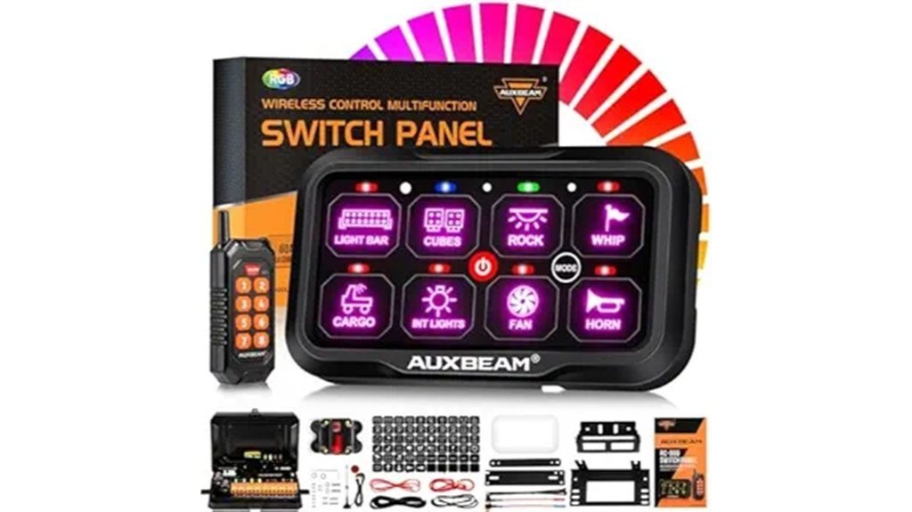 versatile switch panel performance