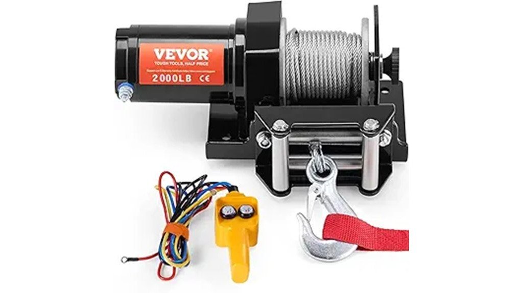 vevor atv winch performance review