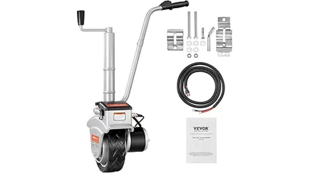 vevor electric trailer dolly performance