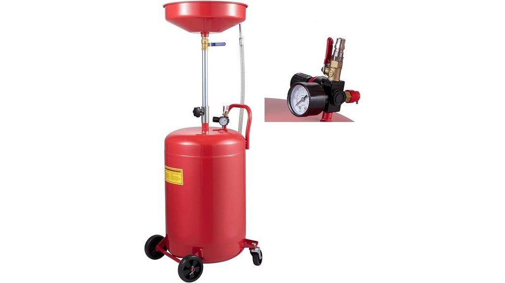 vevor oil drain container evaluation