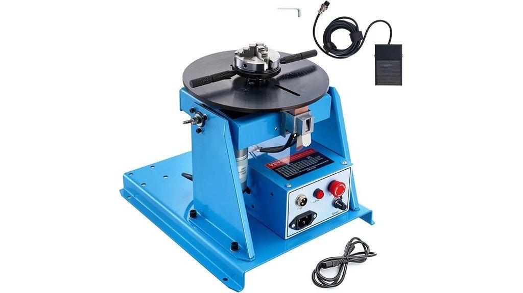vevor rotary welding positioner review