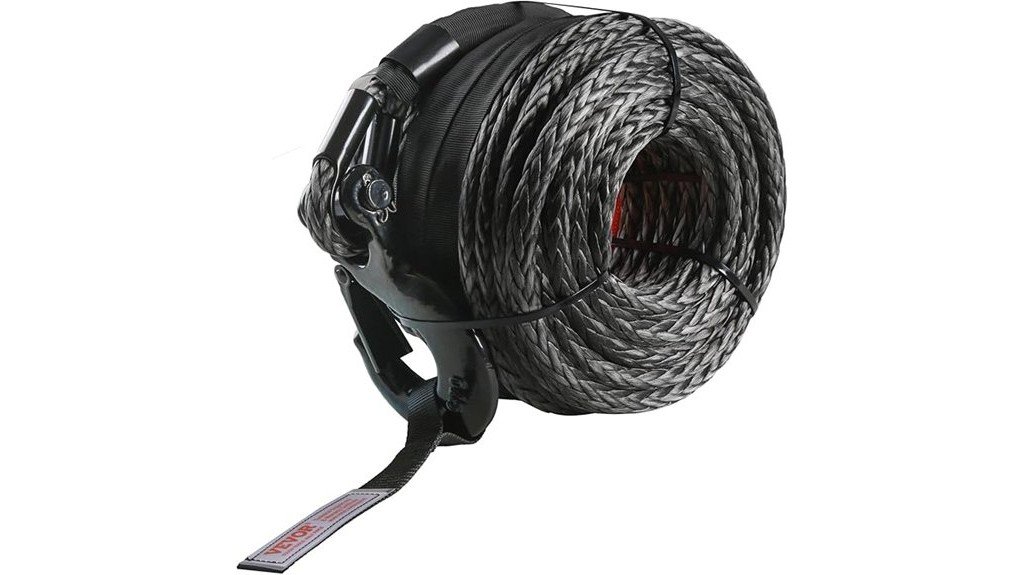 vevor synthetic winch rope