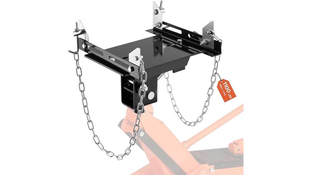 vevor transmission jack adapter