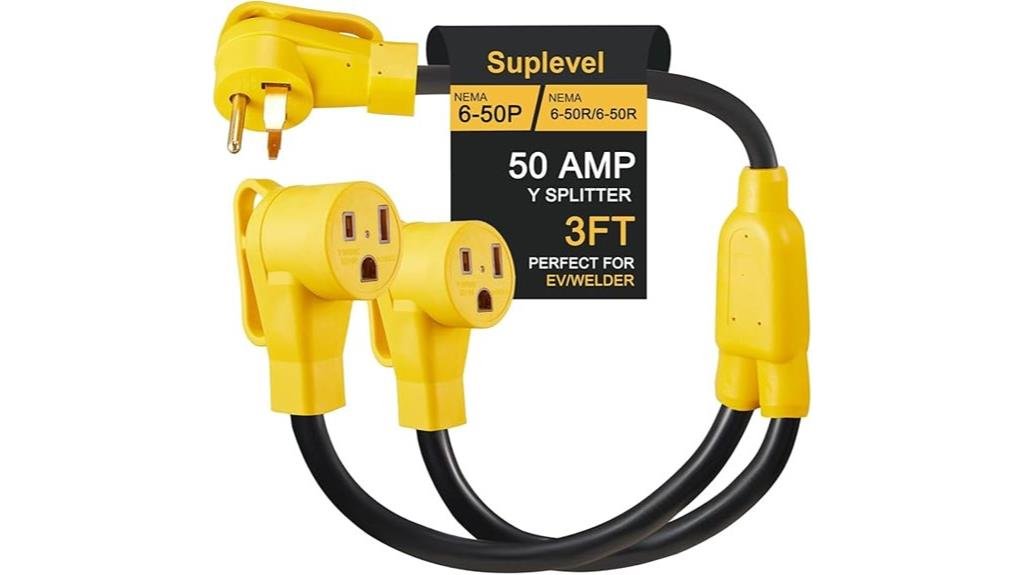 welder y splitter adapter review