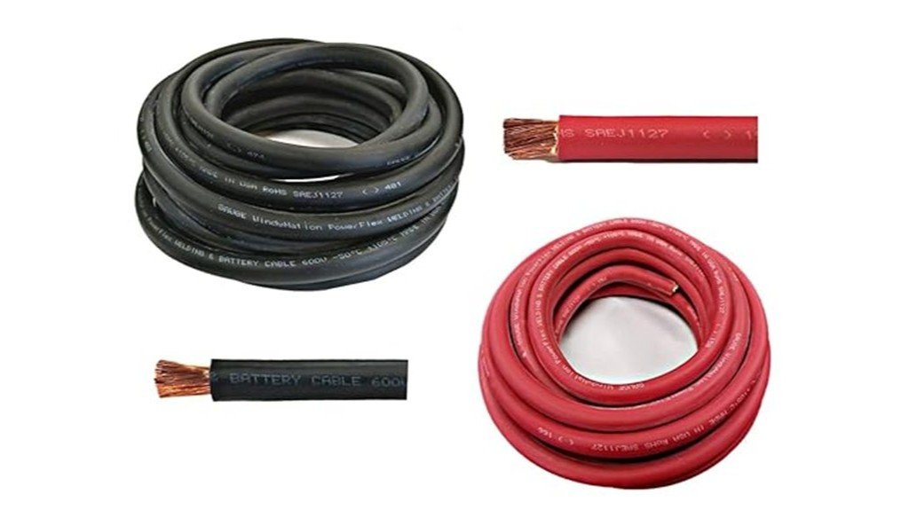 welding battery cable review