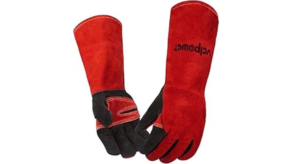 welding gloves heat resistance