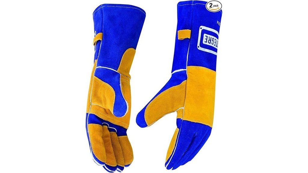 welding gloves heat resistance