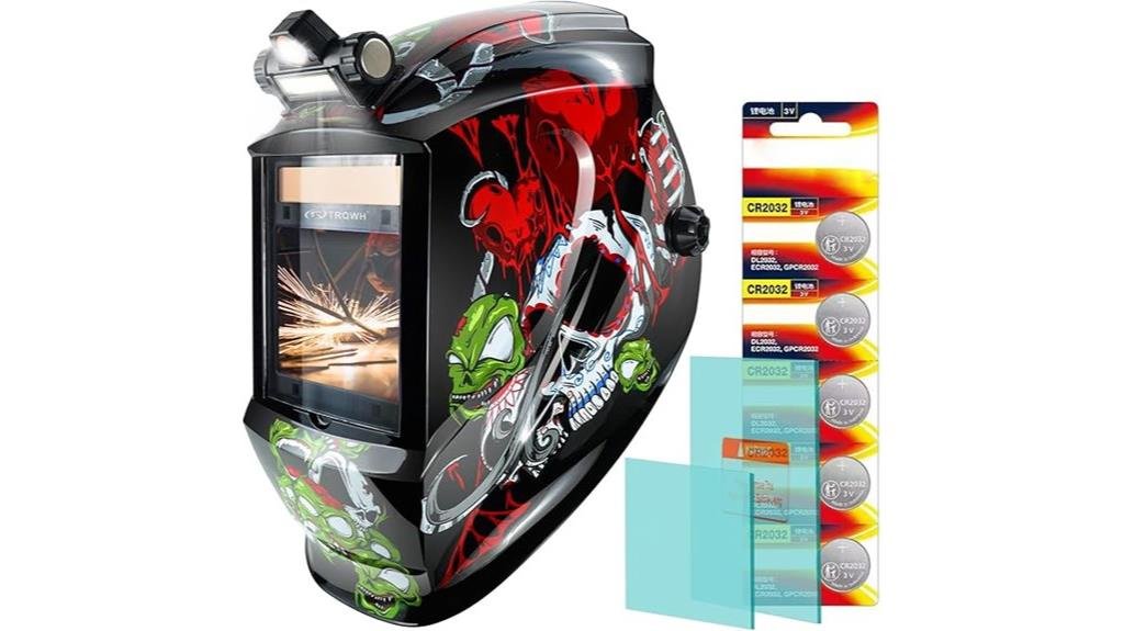 welding helmet clarity comfort