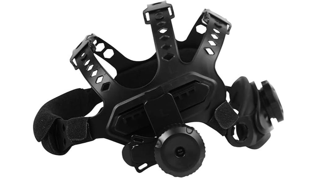 welding helmet headgear evaluation